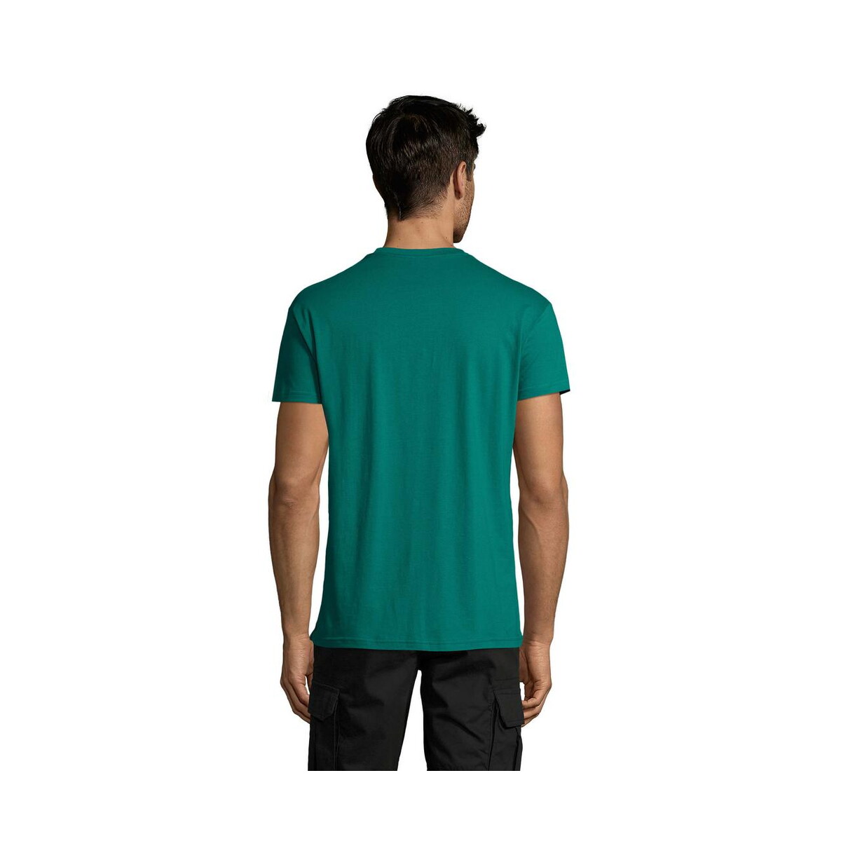 Koszulki z logo – koszulka regent unisex 150g regent s11380-em-back Koszulka REGENT Unisex 150g REGENT s11380-em-back