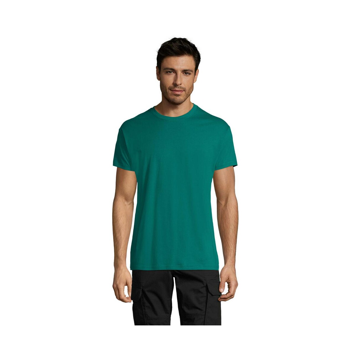 Koszulki z logo – koszulka regent unisex 150g regent s11380-em Koszulka REGENT Unisex 150g REGENT s11380-em