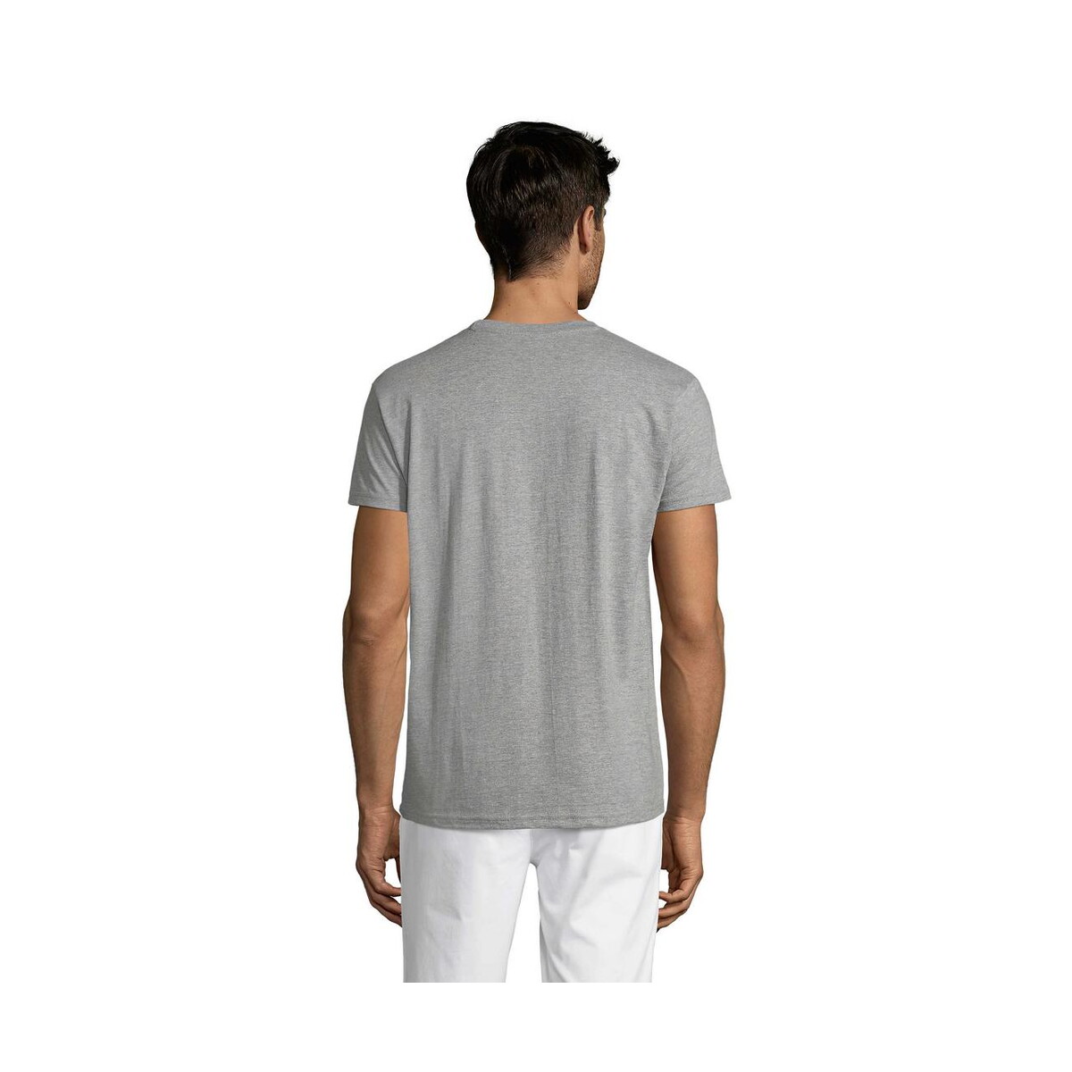 Koszulki z logo – koszulka regent unisex 150g regent s11380-gm-back Koszulka REGENT Unisex 150g REGENT s11380-gm-back