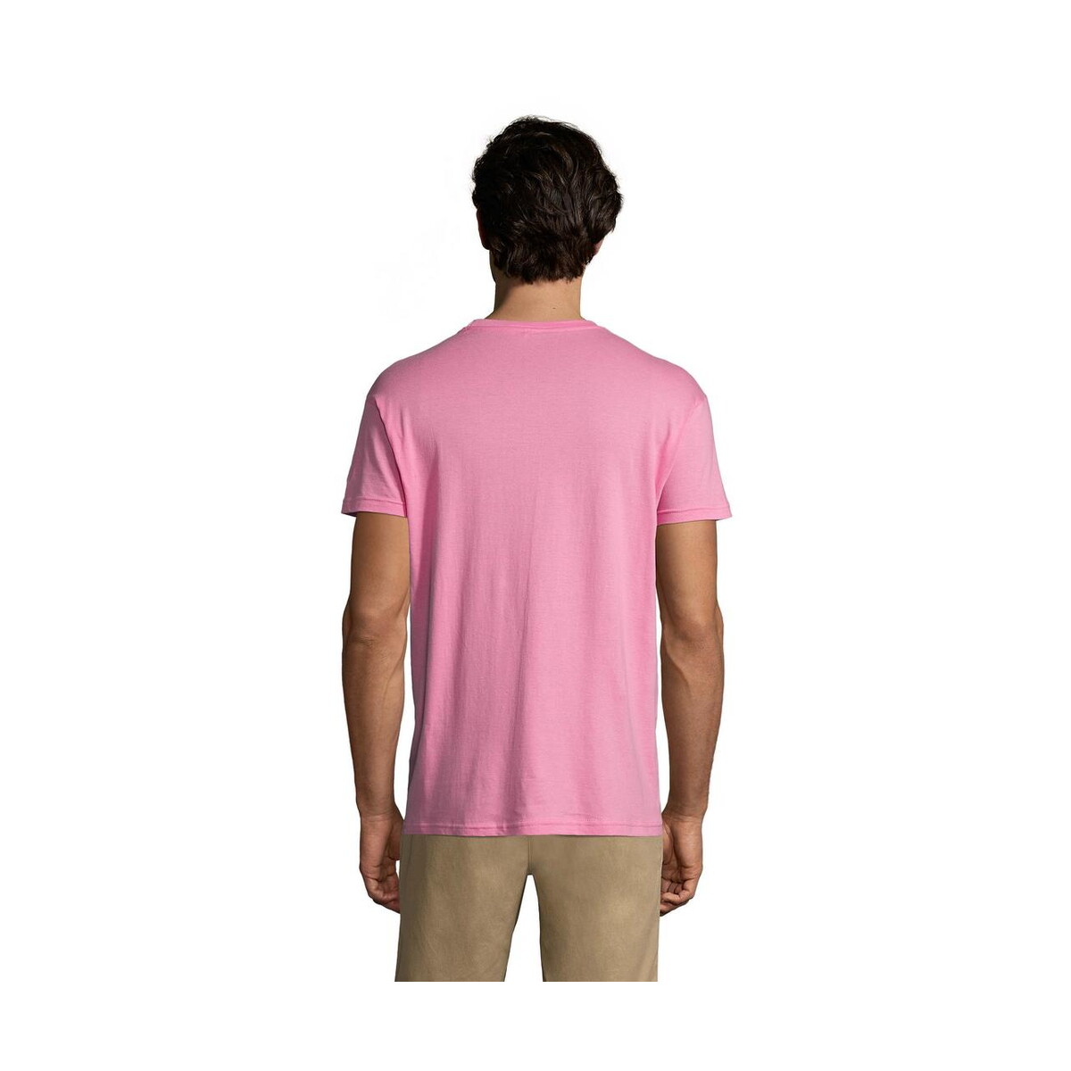 Koszulki z logo – koszulka regent unisex 150g regent s11380-op-back Koszulka REGENT Unisex 150g REGENT s11380-op-back