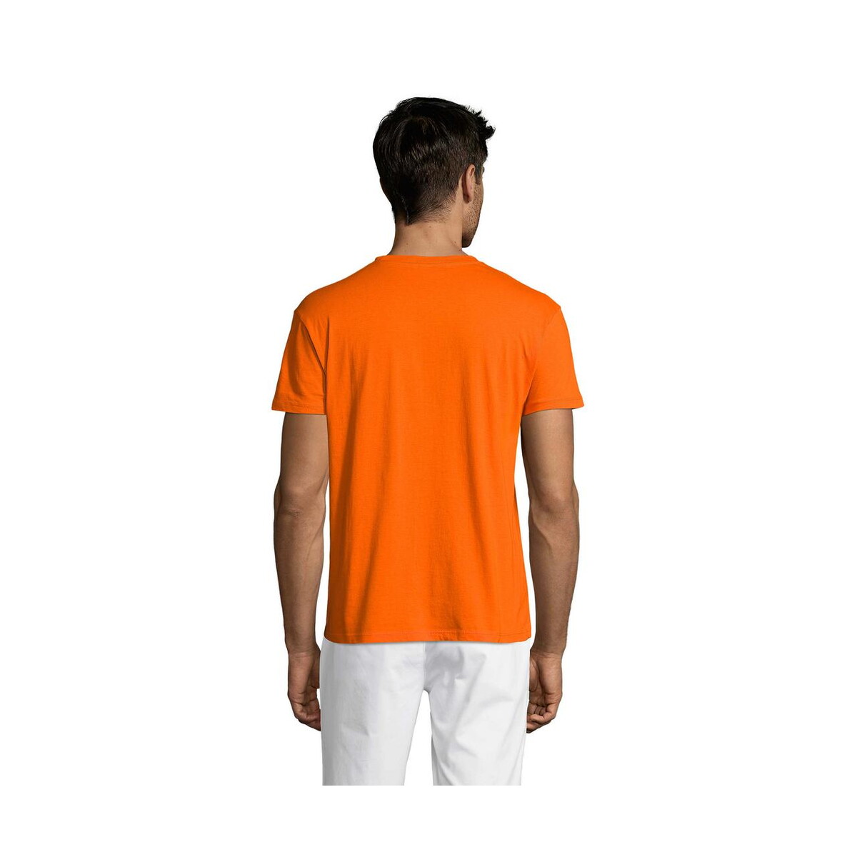 Koszulki z logo – koszulka regent unisex 150g regent s11380-or-back Koszulka REGENT Unisex 150g REGENT s11380-or-back