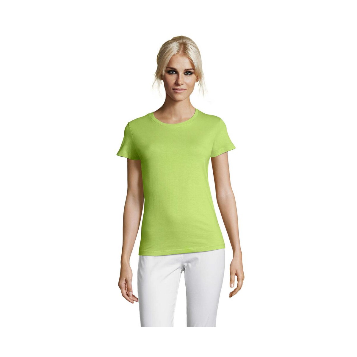 Koszulki z logo – regent damski t-shirt 150g regent women s01825-ag REGENT Damski T-Shirt 150g REGENT WOMEN s01825-ag