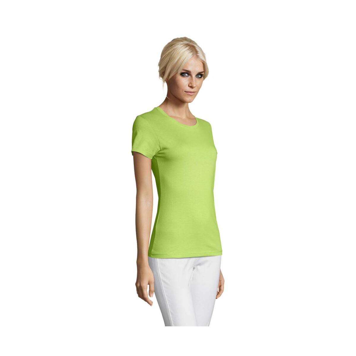 Koszulki z logo – regent damski t-shirt 150g regent women s01825-ag-side REGENT Damski T-Shirt 150g REGENT WOMEN s01825-ag-side