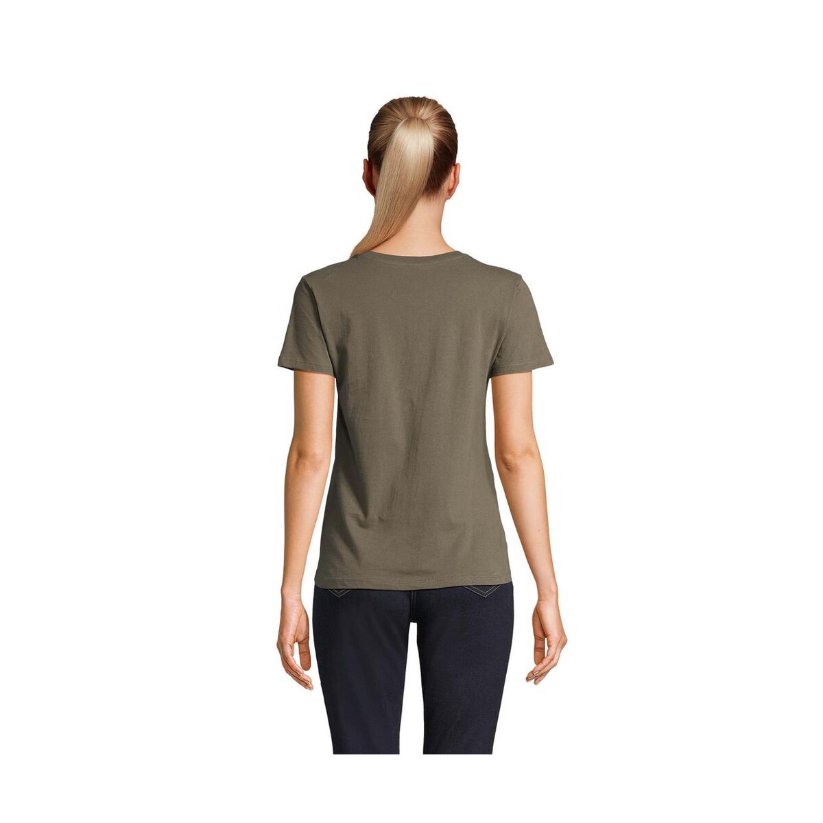 Koszulki z logo – regent damski t-shirt 150g regent women s01825-ar-back REGENT Damski T-Shirt 150g REGENT WOMEN s01825-ar-back