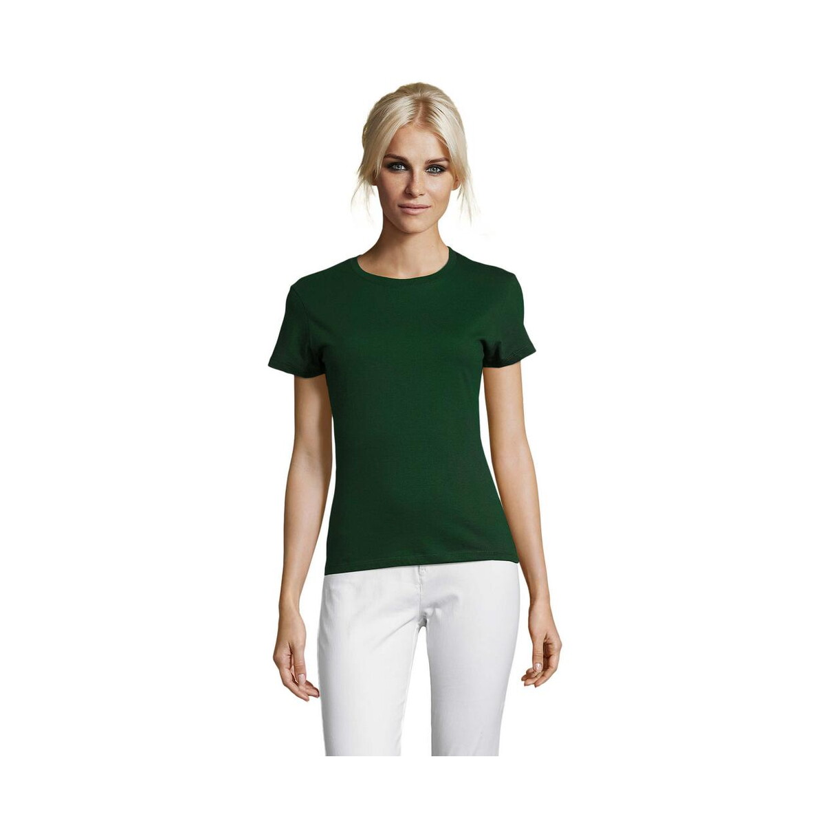 Koszulki z logo – regent damski t-shirt 150g regent women s01825-bo REGENT Damski T-Shirt 150g REGENT WOMEN s01825-bo