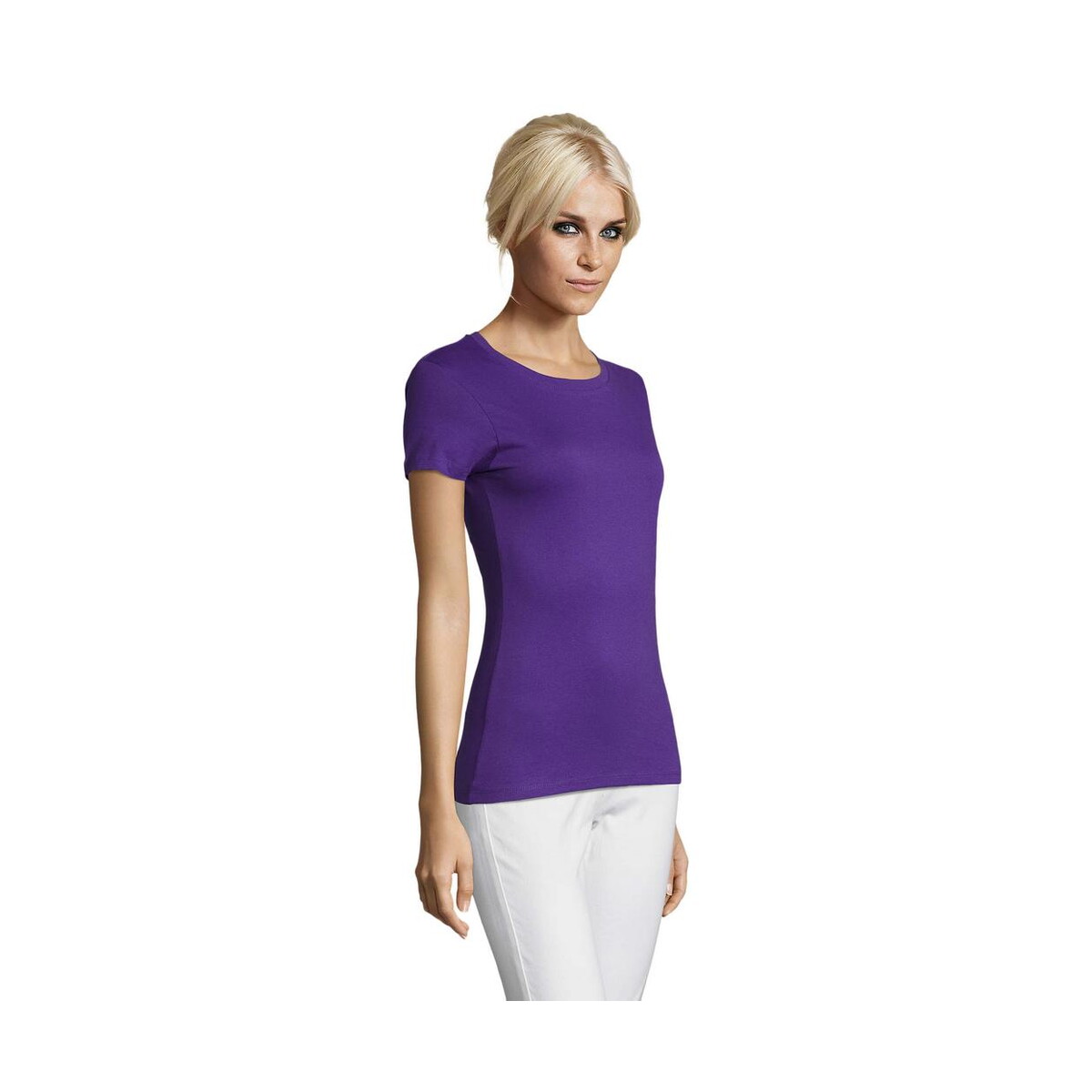 Koszulki z logo – regent damski t-shirt 150g regent women s01825-da-side REGENT Damski T-Shirt 150g REGENT WOMEN s01825-da-side