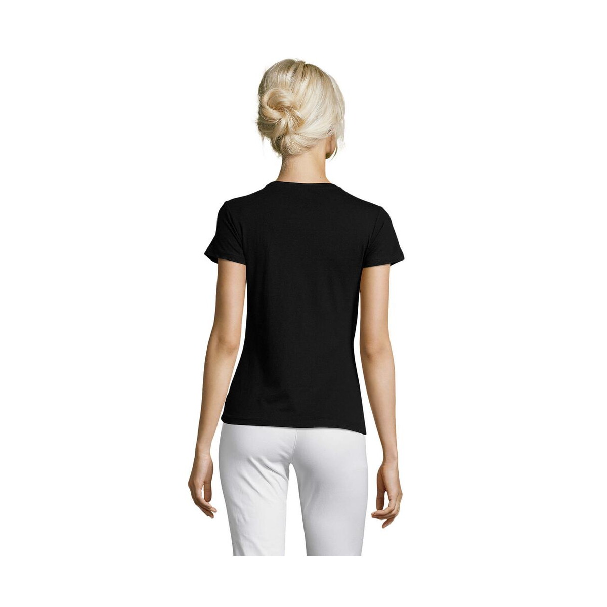 Koszulki z logo – regent damski t-shirt 150g regent women s01825-db-back REGENT Damski T-Shirt 150g REGENT WOMEN s01825-db-back