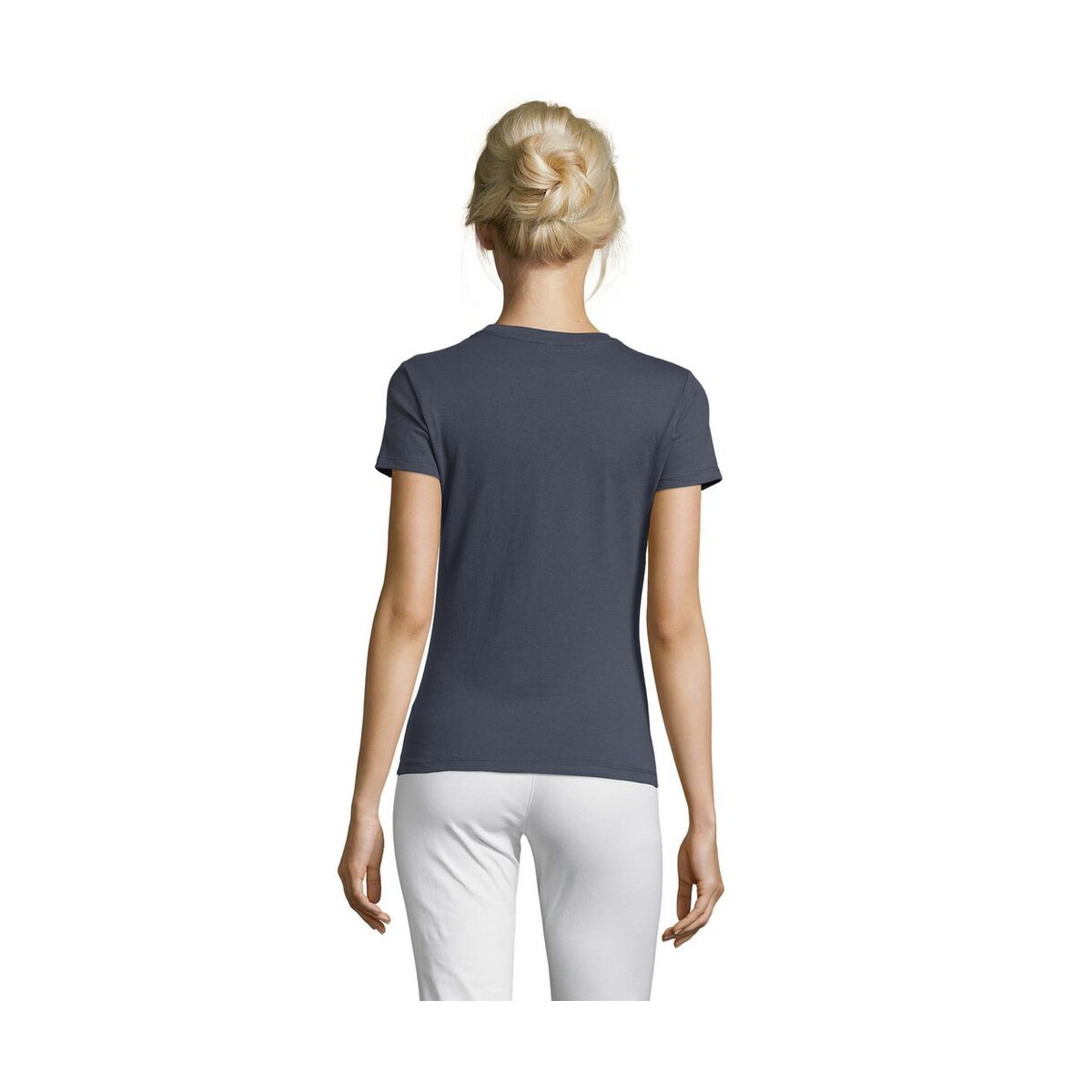 Koszulki z logo – regent damski t-shirt 150g regent women s01825-mu-back REGENT Damski T-Shirt 150g REGENT WOMEN s01825-mu-back