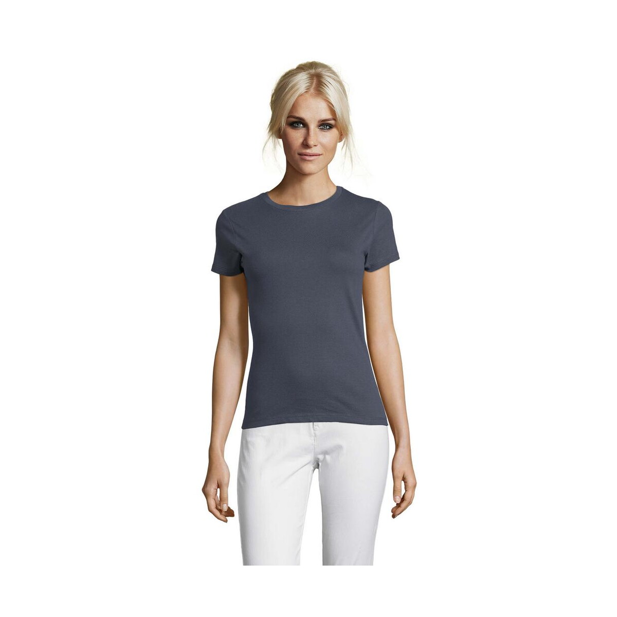 Koszulki z logo – regent damski t-shirt 150g regent women s01825-mu REGENT Damski T-Shirt 150g REGENT WOMEN s01825-mu