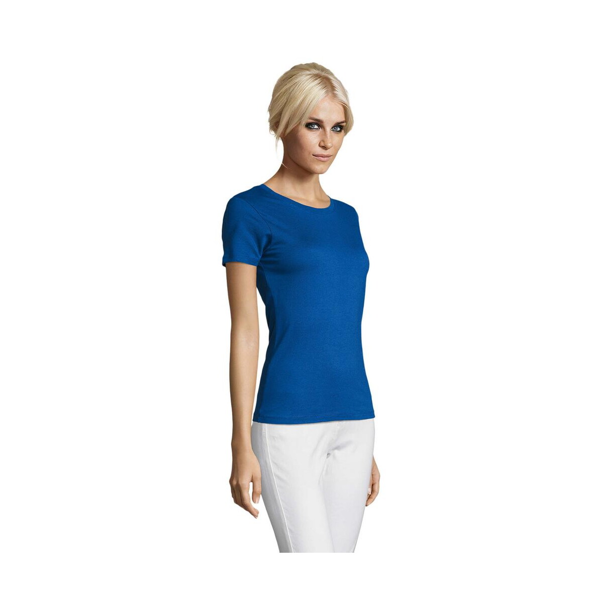 Koszulki z logo – regent damski t-shirt 150g regent women s01825-rb-side REGENT Damski T-Shirt 150g REGENT WOMEN s01825-rb-side