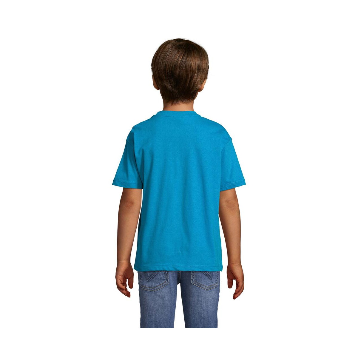 Koszulki z logo – regent dziecięcy t-shirt regent kids s11970-aq-back REGENT Dziecięcy T-SHIRT REGENT KIDS s11970-aq-back