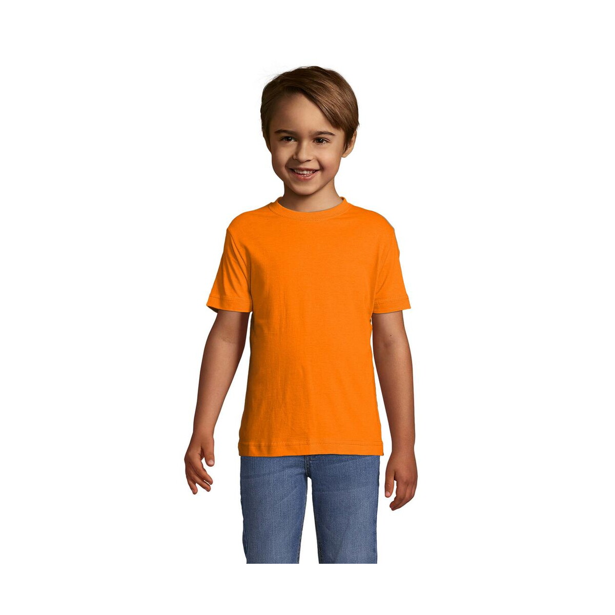 Koszulki z logo – regent dziecięcy t-shirt regent kids s11970-or REGENT Dziecięcy T-SHIRT REGENT KIDS s11970-or
