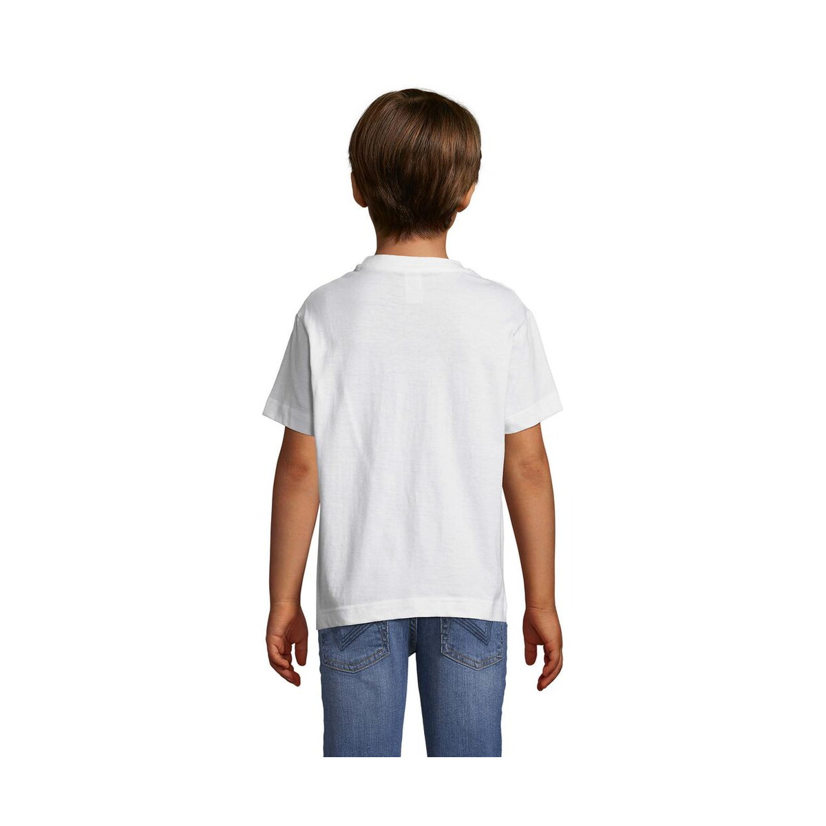 Koszulki z logo – regent dziecięcy t-shirt regent kids s11970-wh-back REGENT Dziecięcy T-SHIRT REGENT KIDS s11970-wh-back