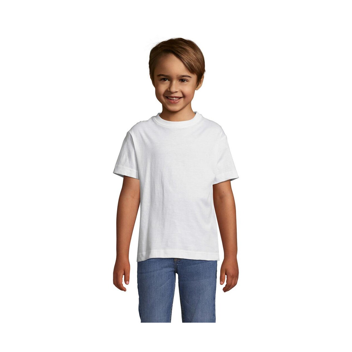 Koszulki z logo – regent dziecięcy t-shirt regent kids s11970-wh REGENT Dziecięcy T-SHIRT REGENT KIDS s11970-wh