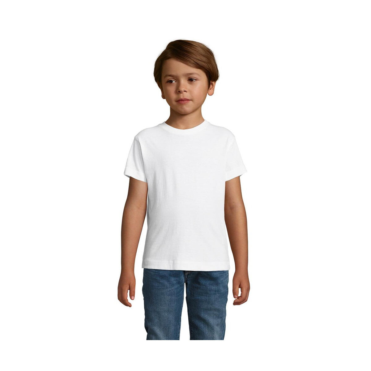 Koszulki z logo – regent fit dziecięcy 150g regent fit kids s01183-wh REGENT FIT DZIECIĘCY 150g REGENT FIT KIDS s01183-wh