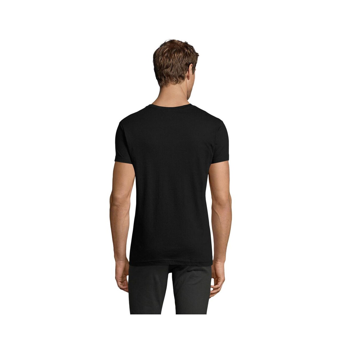 Koszulki z logo – regent fit męski 150g regent fit s00553-db-back REGENT FIT MĘSKI 150g REGENT FIT s00553-db-back