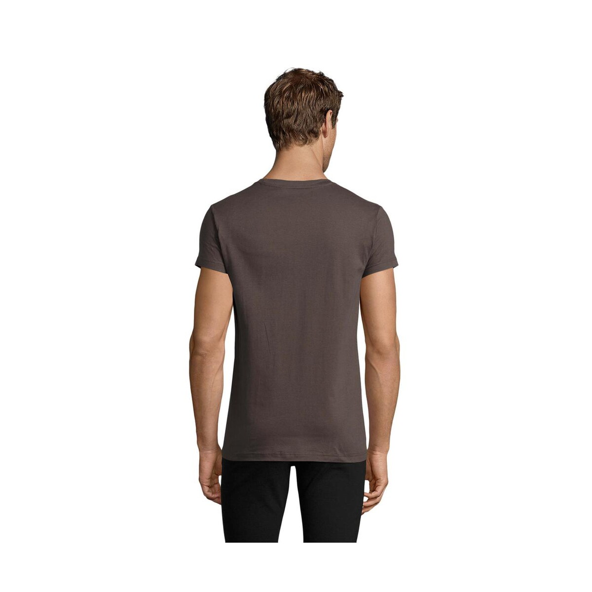 Koszulki z logo – regent fit męski 150g regent fit s00553-dg-back REGENT FIT MĘSKI 150g REGENT FIT s00553-dg-back