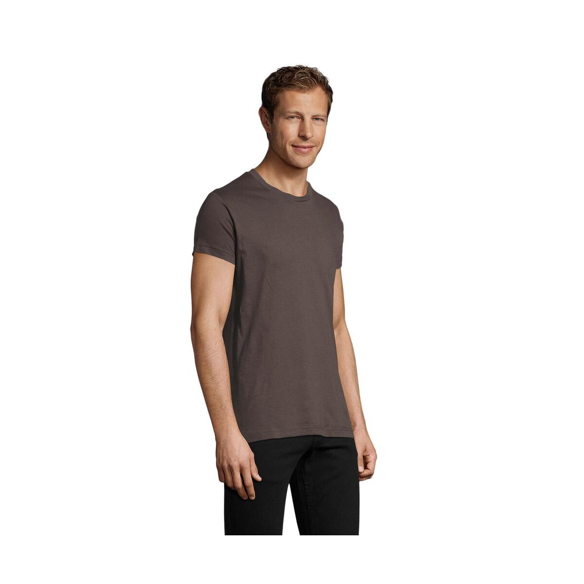 Koszulki z logo – regent fit męski 150g regent fit s00553-dg-side REGENT FIT MĘSKI 150g REGENT FIT s00553-dg-side