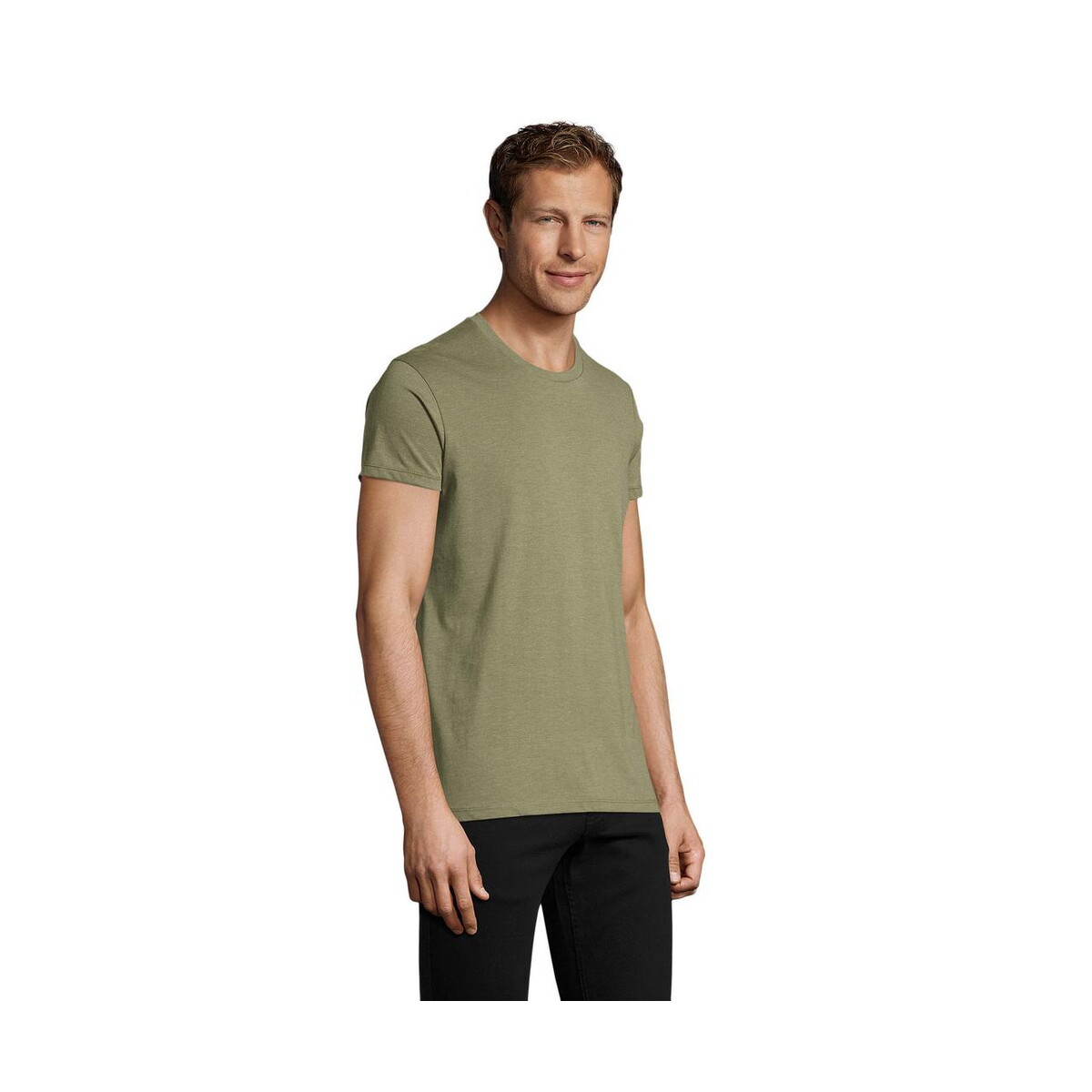 Koszulki z logo – regent fit męski 150g regent fit s00553-hk-side REGENT FIT MĘSKI 150g REGENT FIT s00553-hk-side