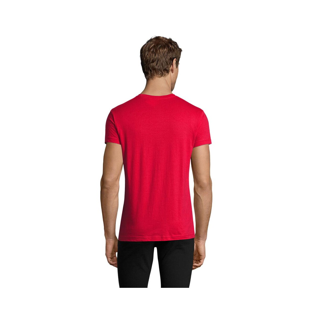 Koszulki z logo – regent fit męski 150g regent fit s00553-rd-back REGENT FIT MĘSKI 150g REGENT FIT s00553-rd-back