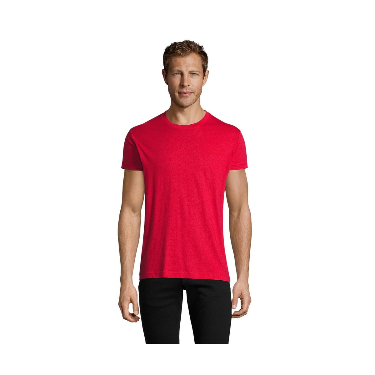 Koszulki z logo – regent fit męski 150g regent fit s00553-rd REGENT FIT MĘSKI 150g REGENT FIT s00553-rd