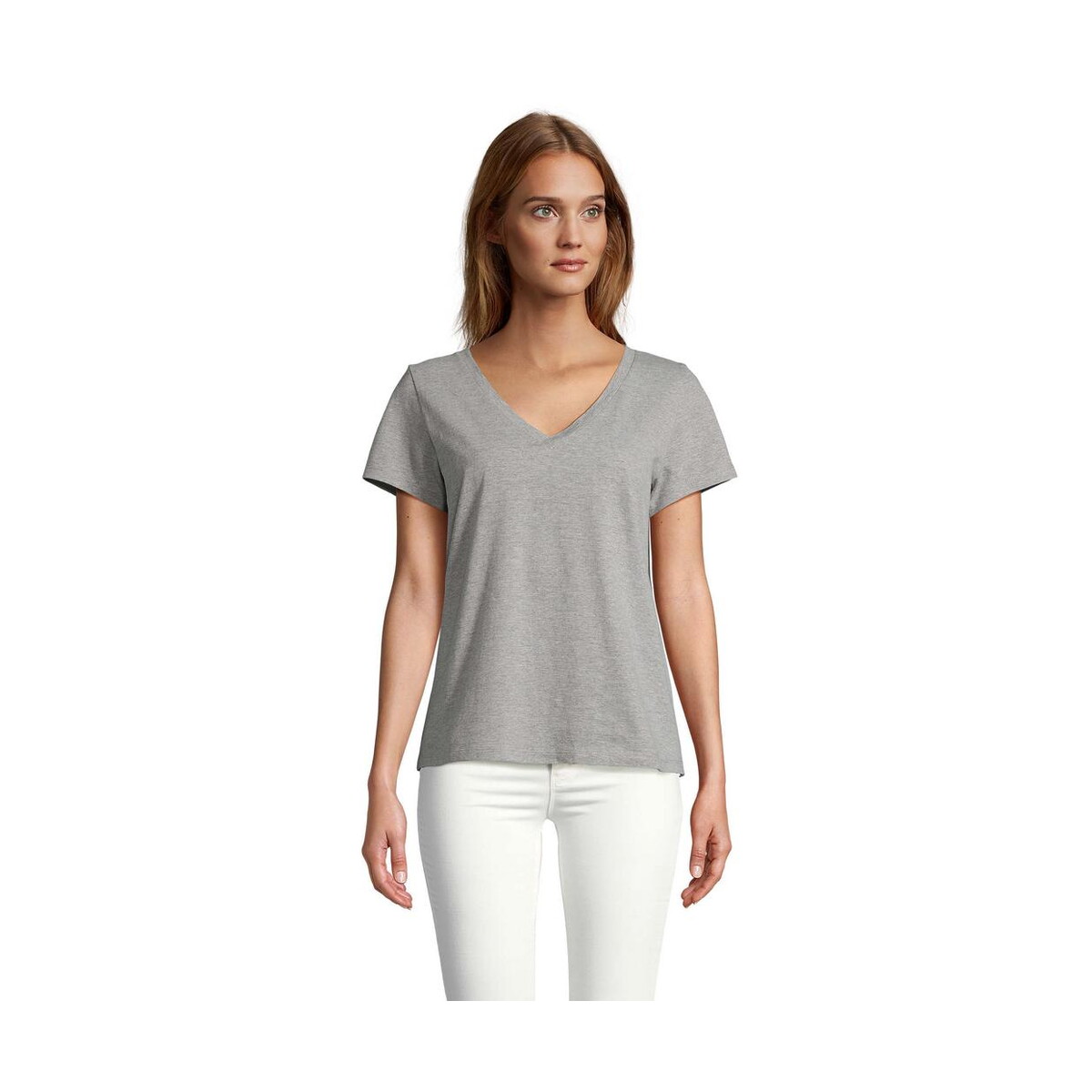 Koszulki z logo – regent v t-shirt women regent v women s04766-gm REGENT V T-SHIRT WOMEN REGENT V WOMEN s04766-gm
