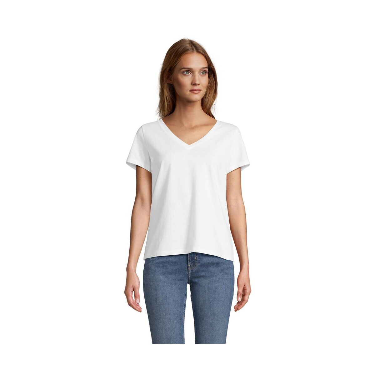 Koszulki z logo – regent v t-shirt women regent v women s04766-wh REGENT V T-SHIRT WOMEN REGENT V WOMEN s04766-wh