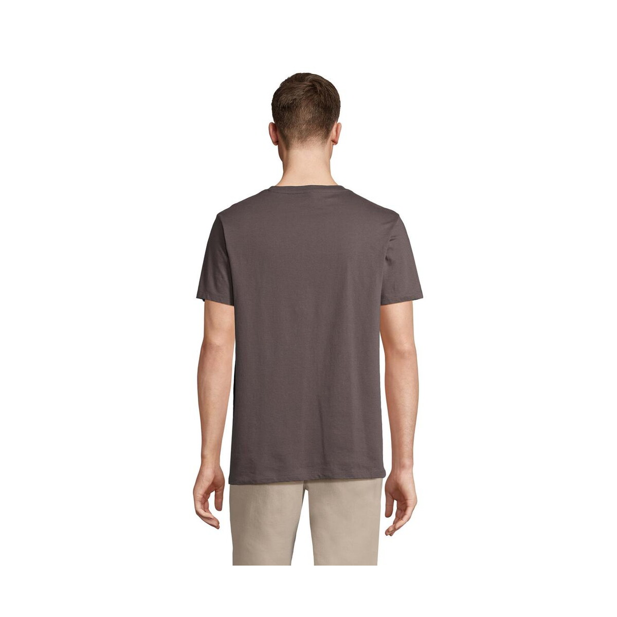 Koszulki z logo – regent v v-neck t-shirt regent v s04765-dg-back REGENT V V-NECK T-SHIRT REGENT V s04765-dg-back