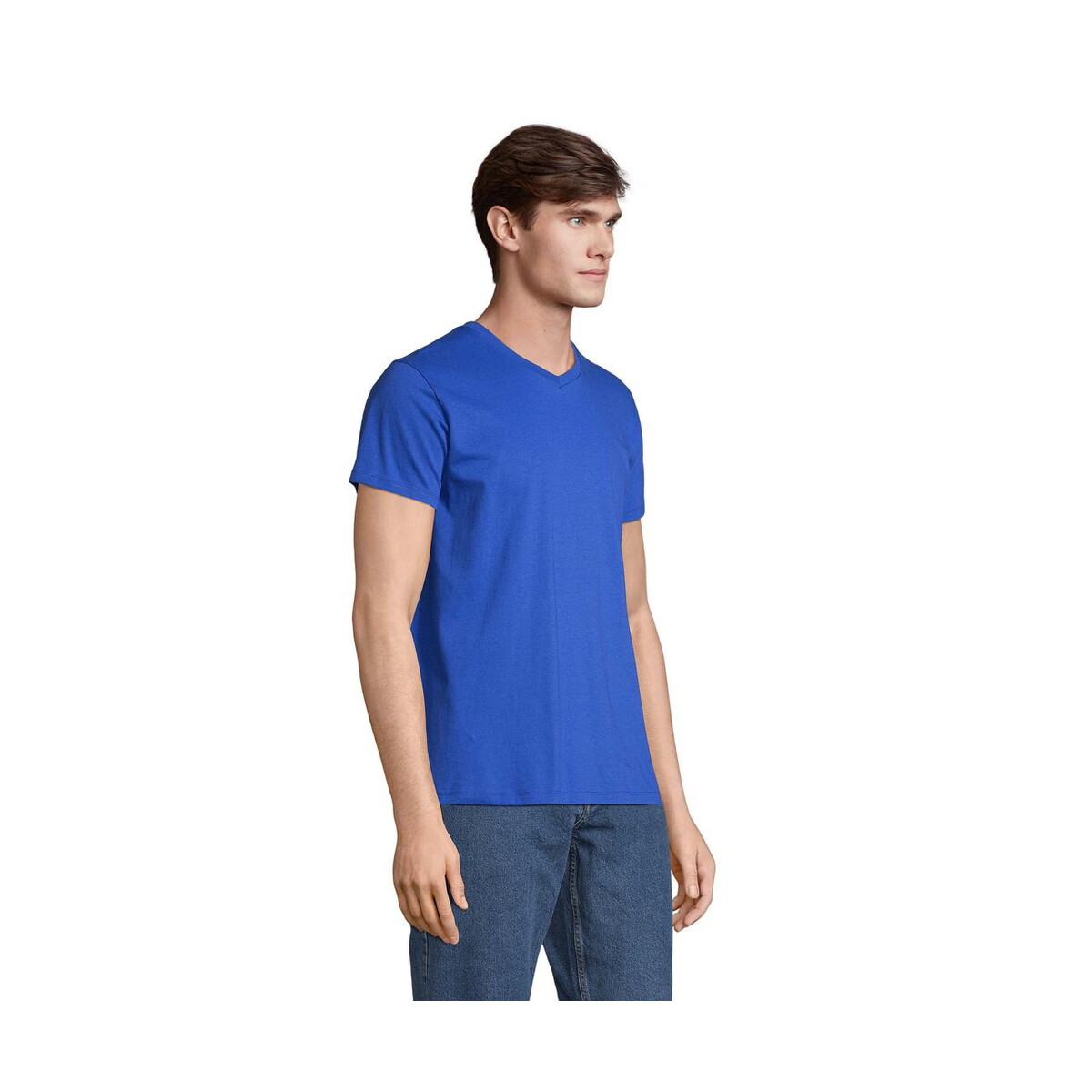 Koszulki z logo – regent v v-neck t-shirt regent v s04765-rb-side REGENT V V-NECK T-SHIRT REGENT V s04765-rb-side