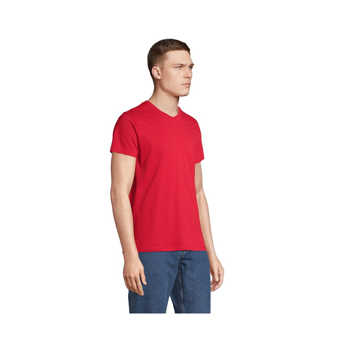 Koszulki z logo – regent v v-neck t-shirt regent v s04765-rd-side REGENT V V-NECK T-SHIRT REGENT V s04765-rd-side