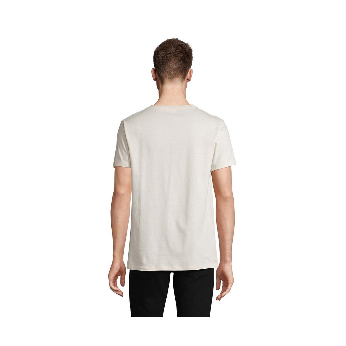 Koszulki z logo – regent v v-neck t-shirt regent v s04765-ww-back REGENT V V-NECK T-SHIRT REGENT V s04765-ww-back