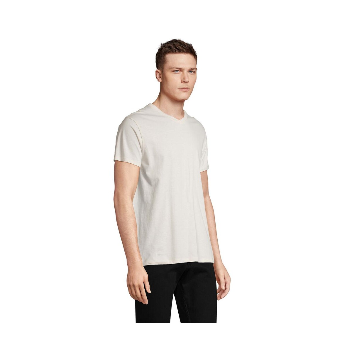Koszulki z logo – regent v v-neck t-shirt regent v s04765-ww-side REGENT V V-NECK T-SHIRT REGENT V s04765-ww-side