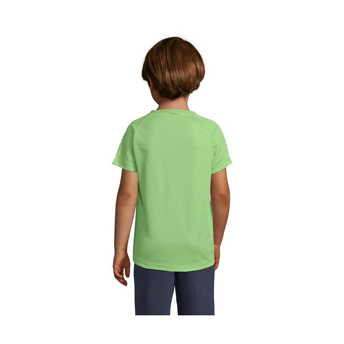 Koszulki z logo – sporty dziecięcy t-shirt sporty kids s01166-ag-back SPORTY Dziecięcy T-Shirt SPORTY KIDS s01166-ag-back