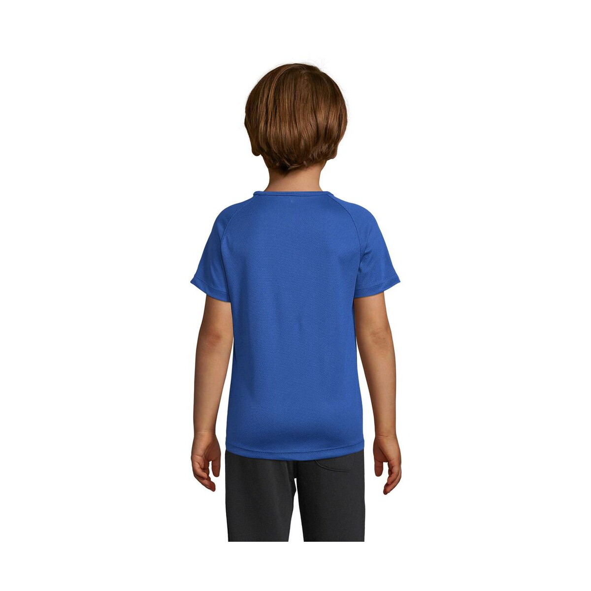 Koszulki z logo – sporty dziecięcy t-shirt sporty kids s01166-rb-back SPORTY Dziecięcy T-Shirt SPORTY KIDS s01166-rb-back