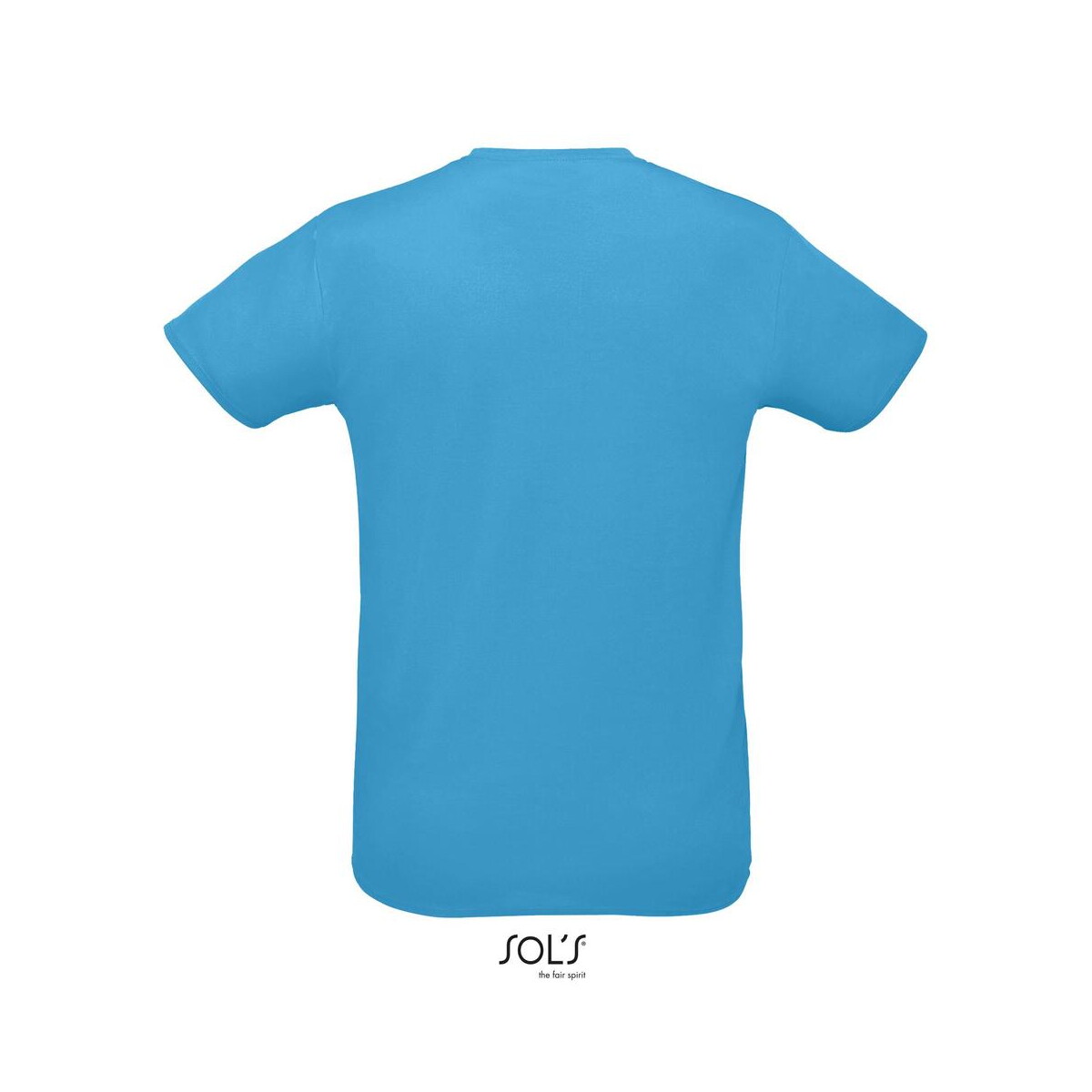 Koszulki z logo – sprint uni t-shirt 130g sprint s02995-aq-back SPRINT UNI T-SHIRT 130g SPRINT s02995-aq-back