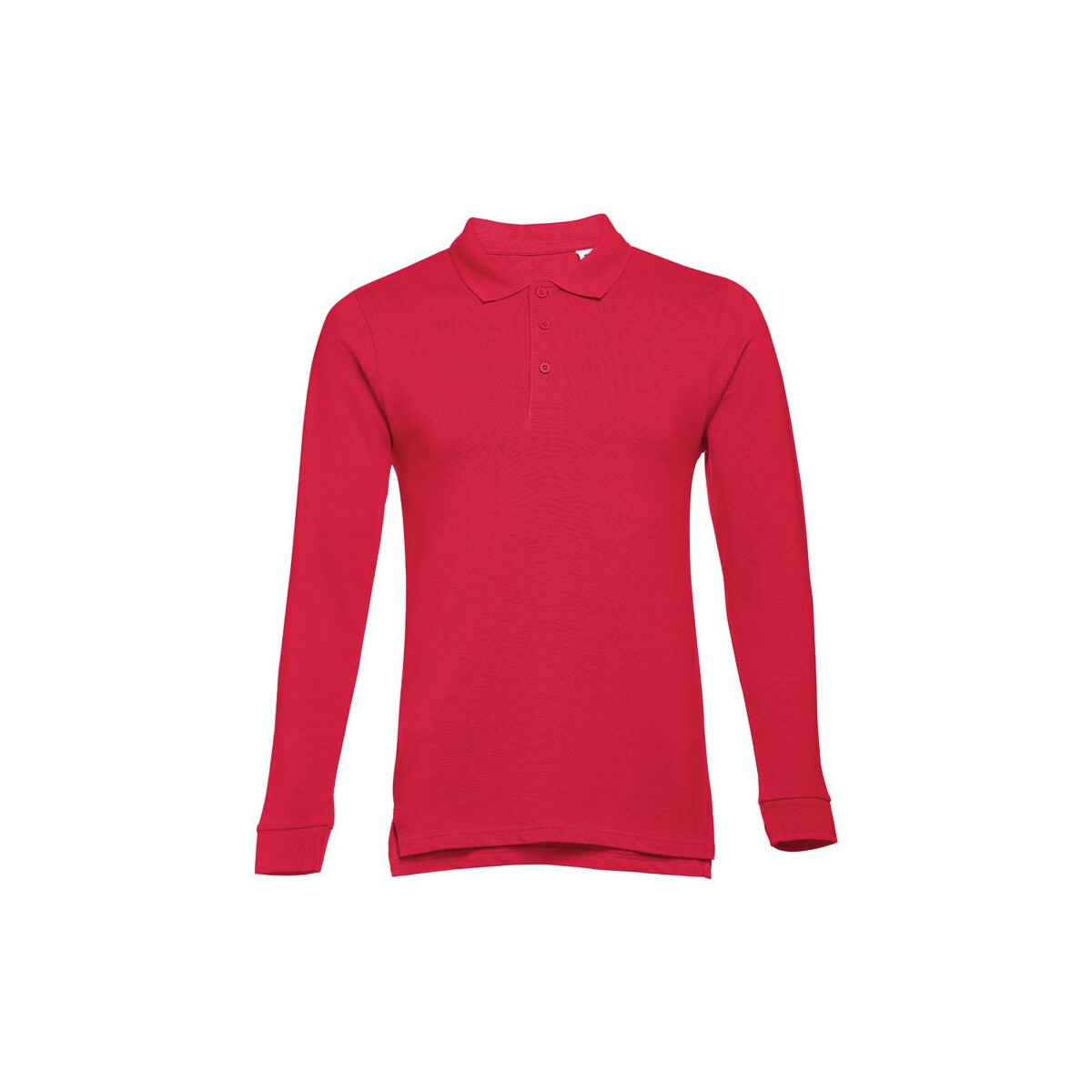 Koszulki z logo – thc bern. męska koszulka polo z długim rękawem z bawełny zgrzebnej 30141_105-a THC BERN. Męska koszulka polo z długim rękawem z bawełny zgrzebnej 30141_105-a