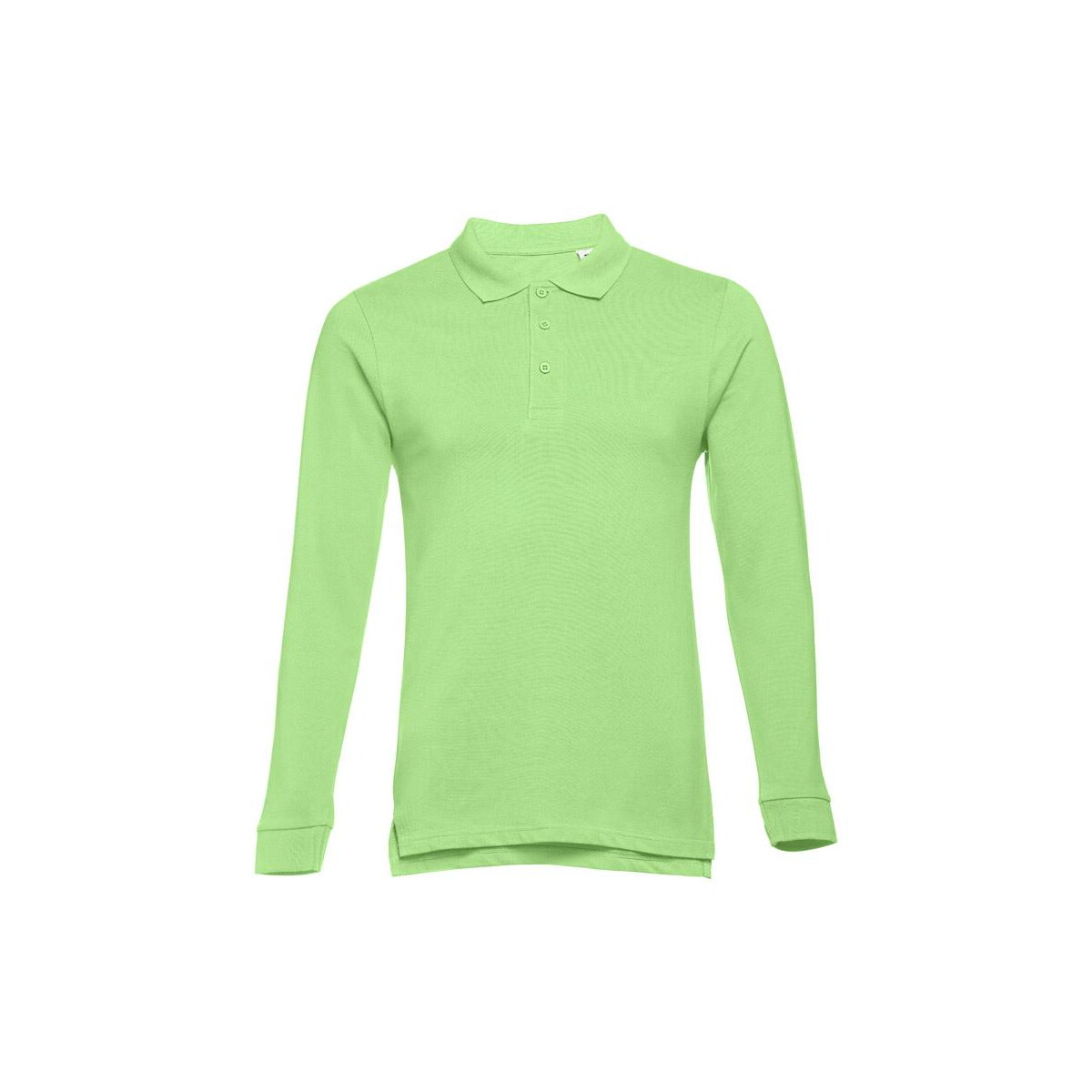 Koszulki z logo – thc bern. męska koszulka polo z długim rękawem z bawełny zgrzebnej 30141_119-a THC BERN. Męska koszulka polo z długim rękawem z bawełny zgrzebnej 30141_119-a