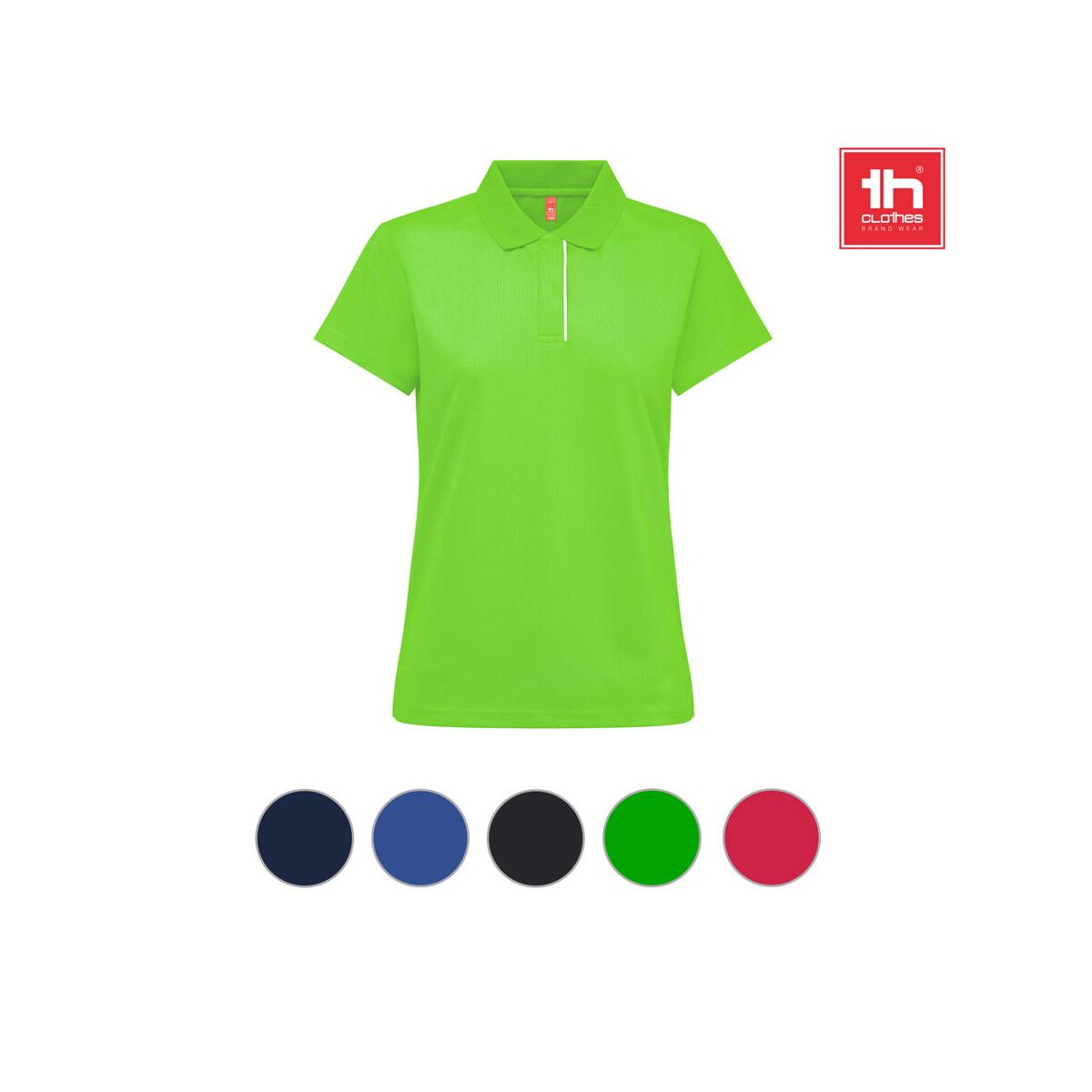 Koszulki z logo – thc dynamic women. techniczna koszulka polo dla kobiet 30292_a THC DYNAMIC WOMEN. Techniczna koszulka polo dla kobiet 30292_a