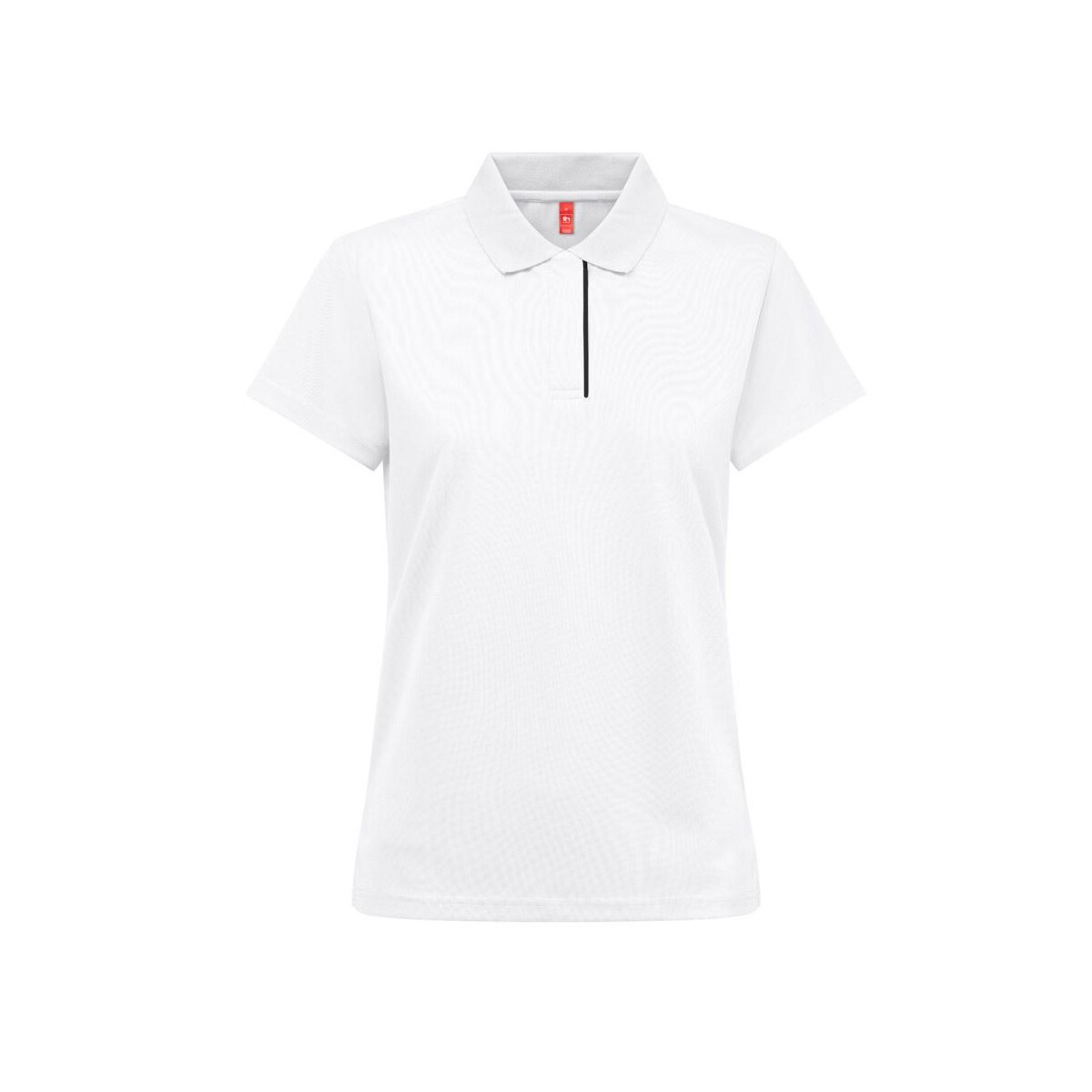 Koszulki z logo – thc dynamic women wh. techniczna koszulka polo dla kobiet 30293_106 THC DYNAMIC WOMEN WH. Techniczna koszulka polo dla kobiet 30293_106