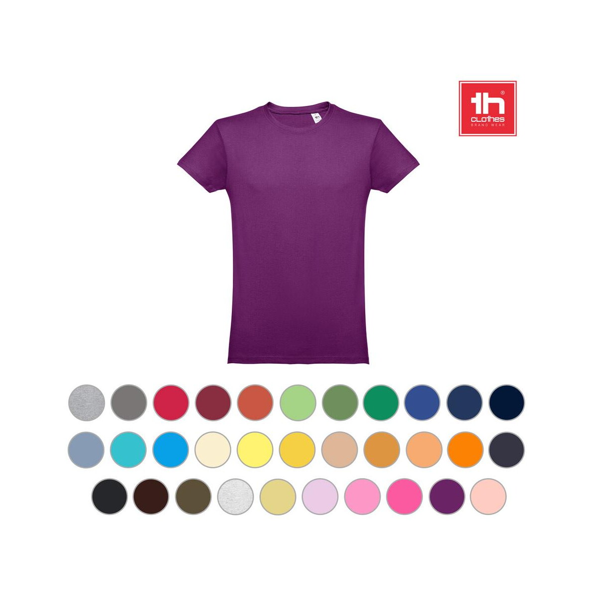 Koszulki z logo – thc luanda 3xl. męski t-shirt 30104_set THC LUANDA 3XL. Męski t-shirt 30104_set
