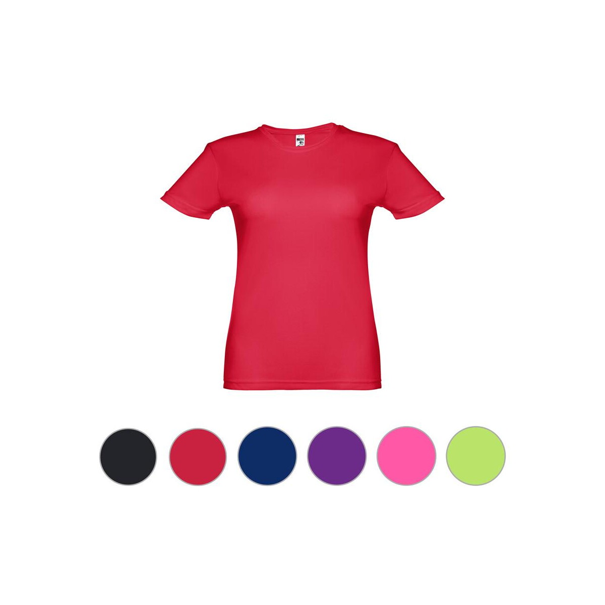 Koszulki z logo – thc nicosia women. damski sportowy t-shirt 30128_a THC NICOSIA WOMEN. Damski sportowy t-shirt 30128_a