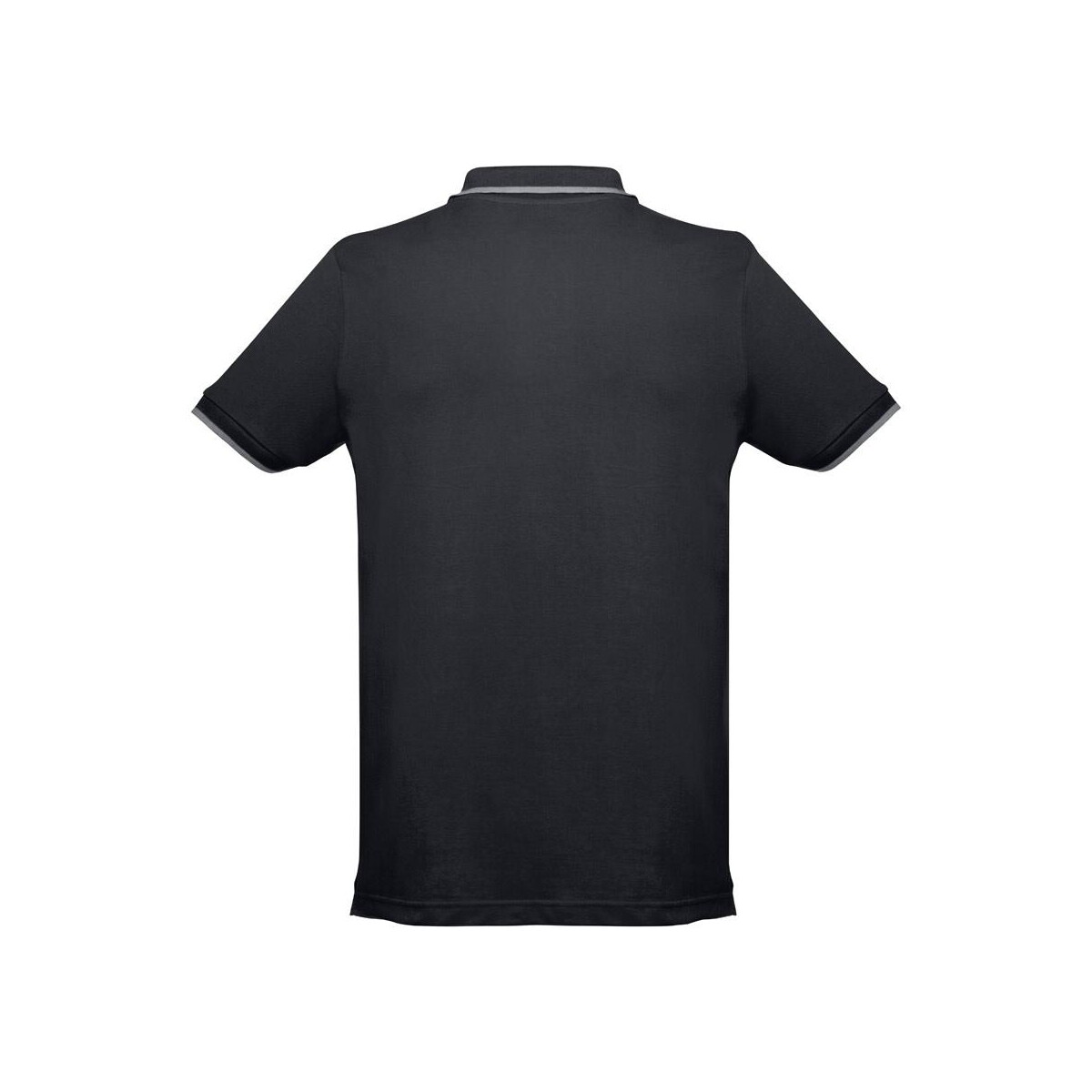 Koszulki z logo – thc rome. męska dwukolorowa bawełniana koszulka polo 30137_103-b THC ROME. Męska dwukolorowa bawełniana koszulka polo 30137_103-b