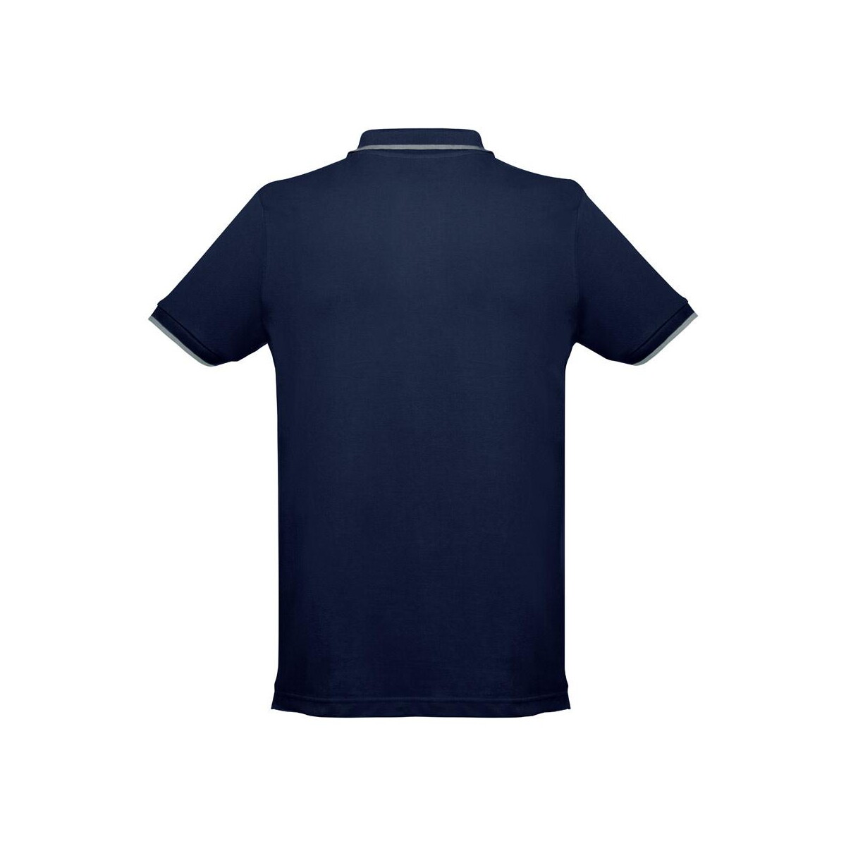 Koszulki z logo – thc rome. męska dwukolorowa bawełniana koszulka polo 30137_104-b THC ROME. Męska dwukolorowa bawełniana koszulka polo 30137_104-b