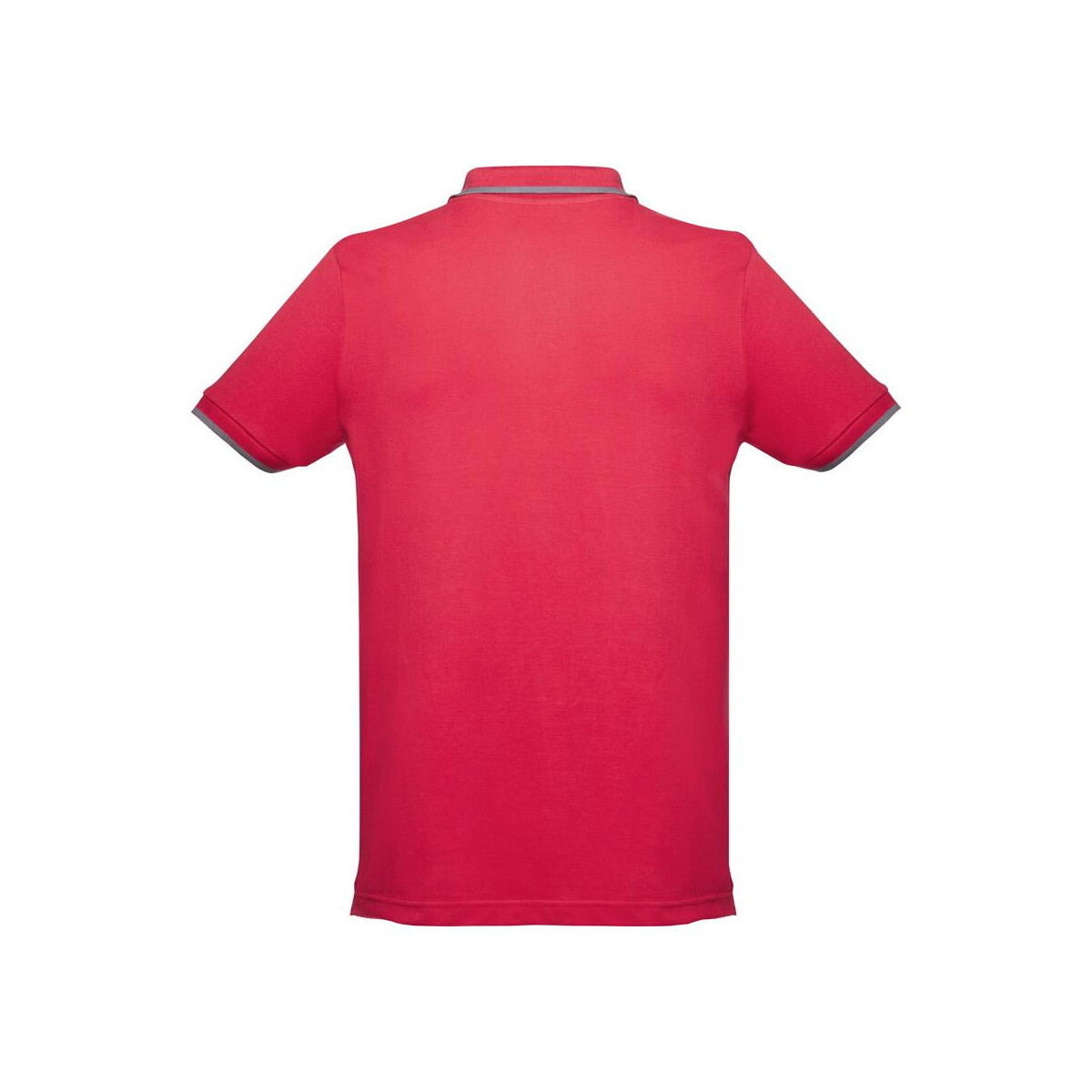 Koszulki z logo – thc rome. męska dwukolorowa bawełniana koszulka polo 30137_105-b THC ROME. Męska dwukolorowa bawełniana koszulka polo 30137_105-b