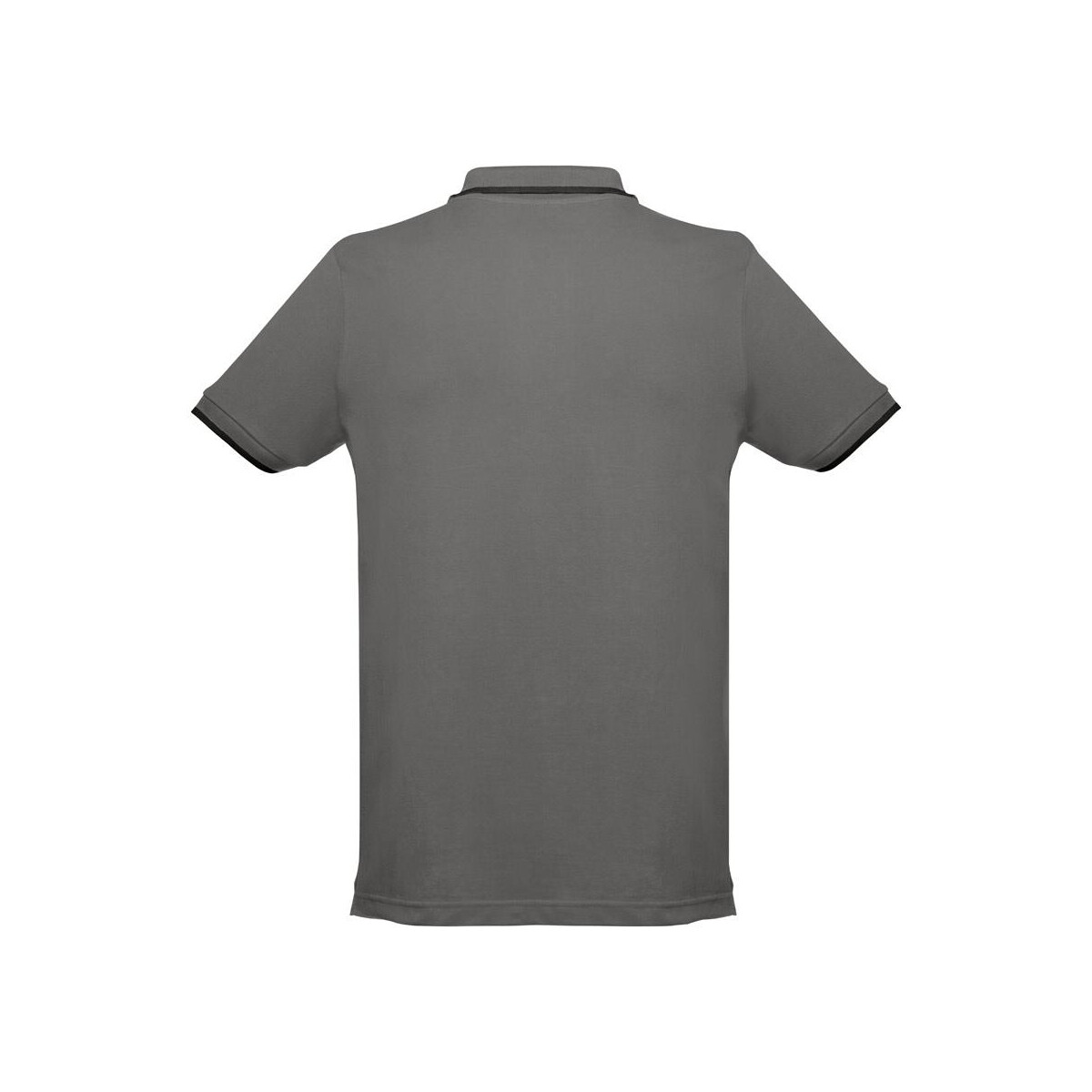 Koszulki z logo – thc rome. męska dwukolorowa bawełniana koszulka polo 30137_113-b THC ROME. Męska dwukolorowa bawełniana koszulka polo 30137_113-b