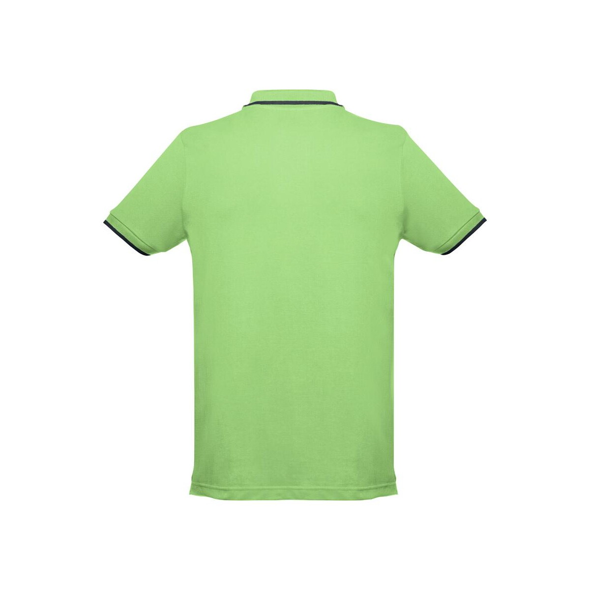 Koszulki z logo – thc rome. męska dwukolorowa bawełniana koszulka polo 30137_119-b THC ROME. Męska dwukolorowa bawełniana koszulka polo 30137_119-b