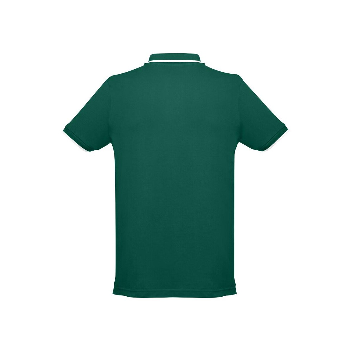 Koszulki z logo – thc rome. męska dwukolorowa bawełniana koszulka polo 30137_129-b THC ROME. Męska dwukolorowa bawełniana koszulka polo 30137_129-b