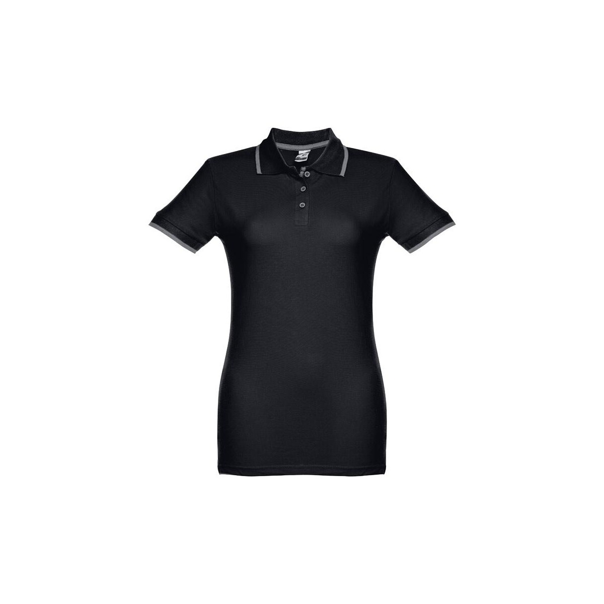 Koszulki z logo – thc rome women. damski slim fit polo t-shirt 30139_103 THC ROME WOMEN. Damski slim fit polo t-shirt 30139_103
