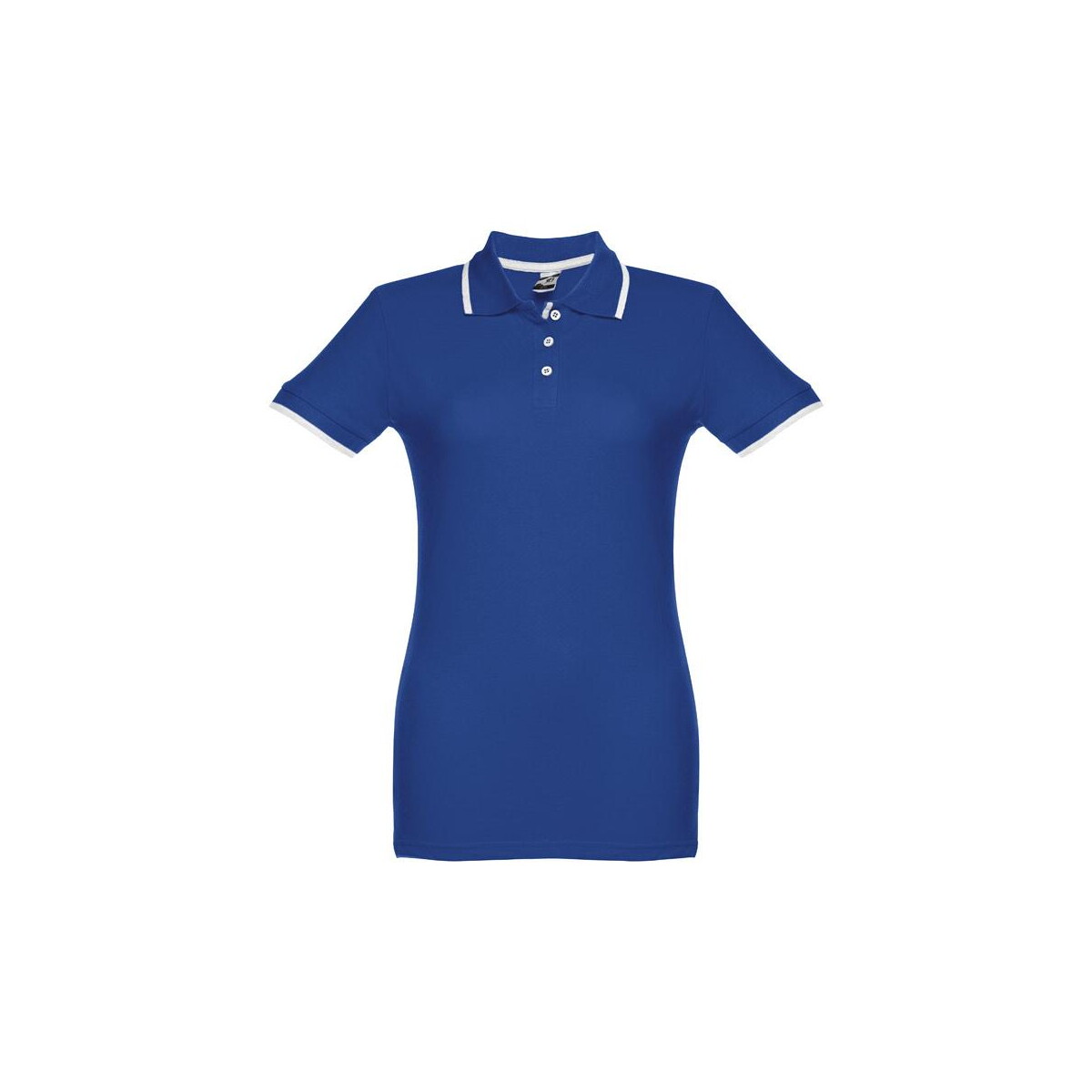Koszulki z logo – thc rome women. damski slim fit polo t-shirt 30139_114 THC ROME WOMEN. Damski slim fit polo t-shirt 30139_114