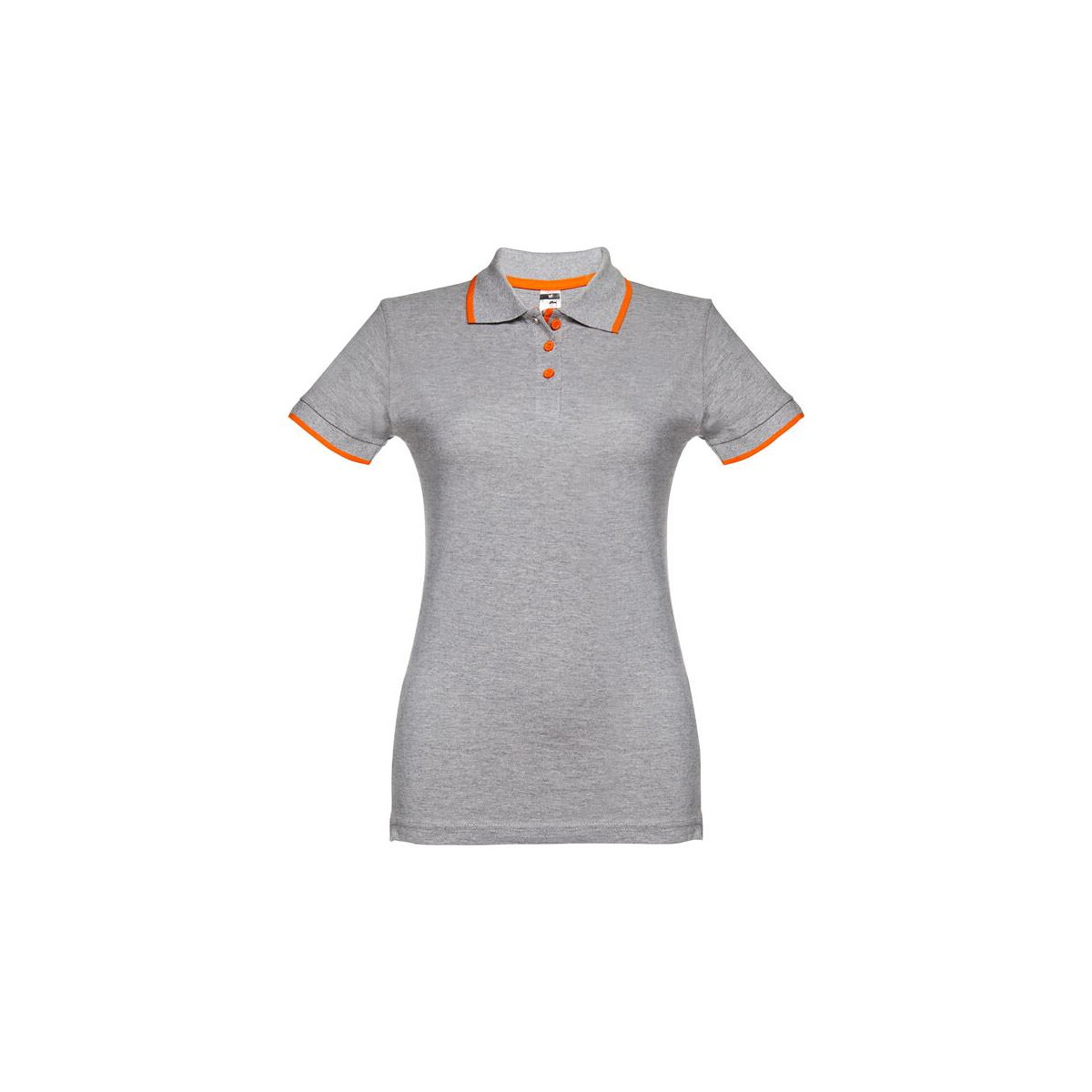 Koszulki z logo – thc rome women. damski slim fit polo t-shirt 30139_183 THC ROME WOMEN. Damski slim fit polo t-shirt 30139_183